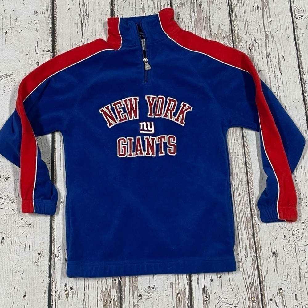 Kids Boys New York Giants Reebok NFL Football Jersey Size Medium
